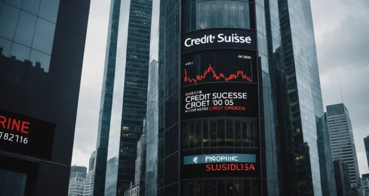 Comment une crise chez Crédit Suisse a bouleversé le paysage boursier actuel